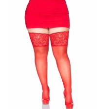 LEG AVENUE - STAY UPS SHEER CUISSE HAUT GRANDE TAILLE