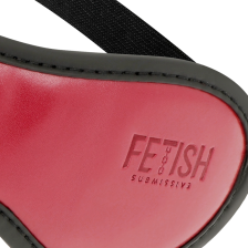 FETISH SUBMISSIVE DARK ROOM - MASKE VEGANES LEDER MIT NEOPRENFUTTER