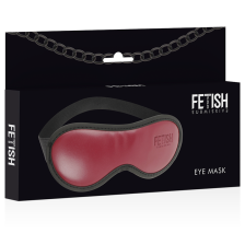 FETISH SUBMISSIVE DARK ROOM - MASKE VEGANES LEDER MIT NEOPRENFUTTER