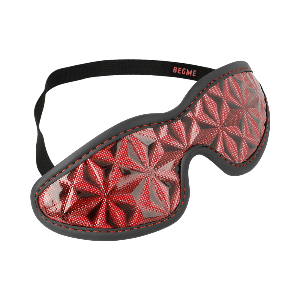 BEGME - MASCHERA CIECA PREMIUM RED EDITION CON FODERA IN NEOPRENE