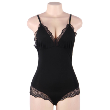 QUEEN LINGERIE - SPITZEN-TEDDY L/XL