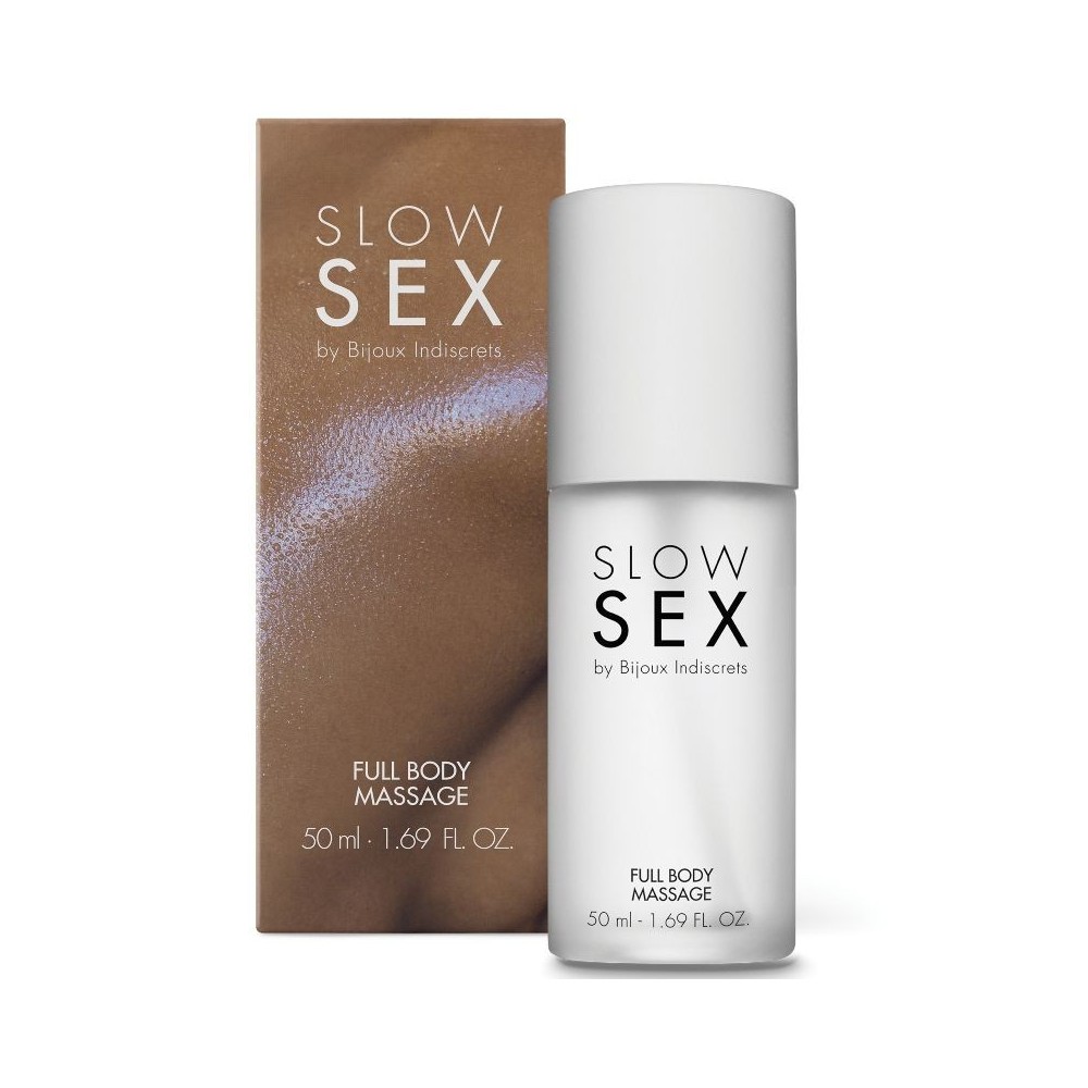 BIJOUX - SLOW SEX GEL DE MASSAGEM DE CORPO INTEIRO 50 ML