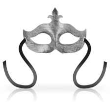 OHMAMA - MASQUES MASQUE POUR LES YEUX FLEUR DE LIS ARGENT