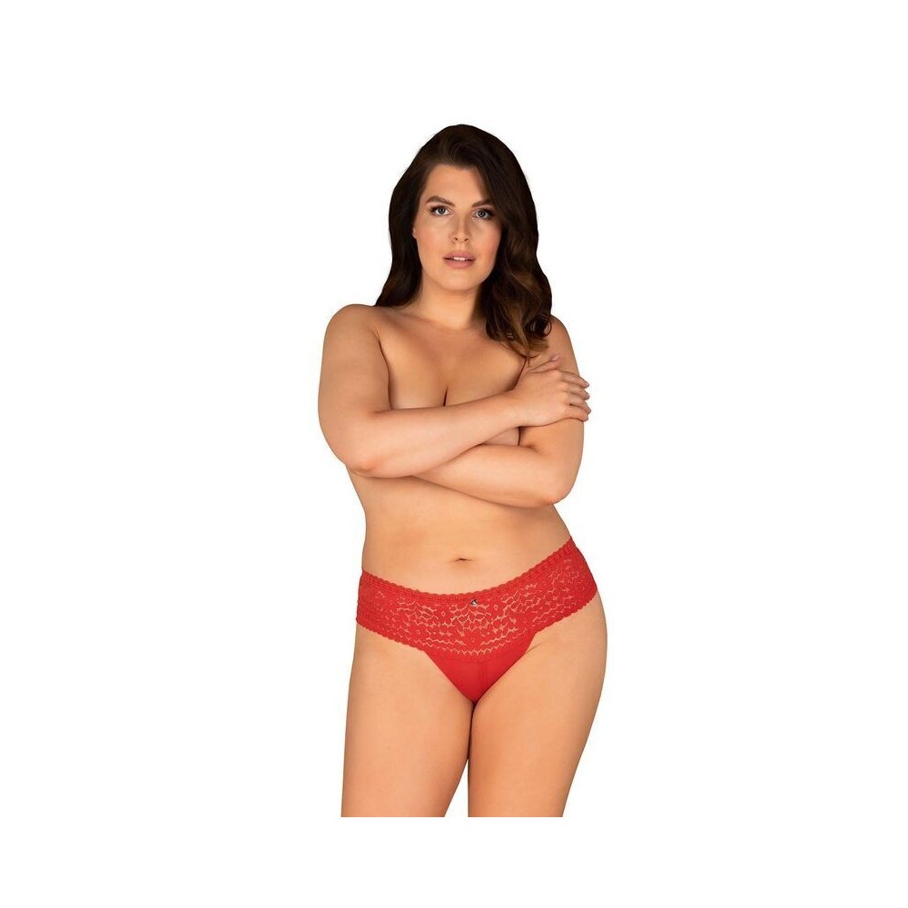 OBSESSIVE - BLOSS MINA PANTIES 4XL/5XL