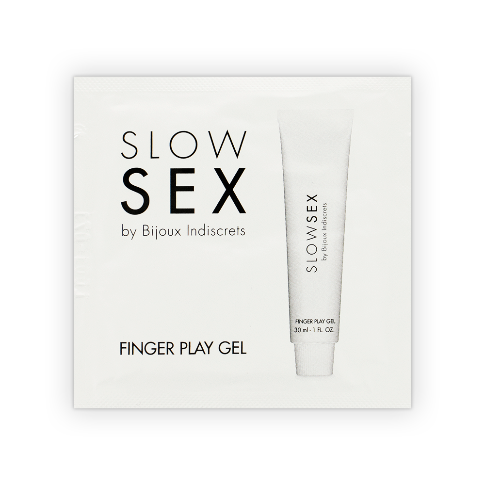 BIJOUX - SLOW SEX MASSAGE GEL WITH FINGER PLAY SINGLE DOSE