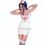CHILIROSE - CR 4160 COSTUME DA INFERMIERA TOP E GONNA L/XL