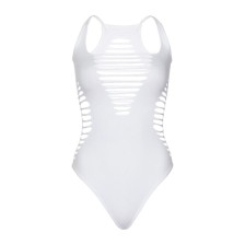 LEG AVENUE - BODY STRING RACERBACK BLANC