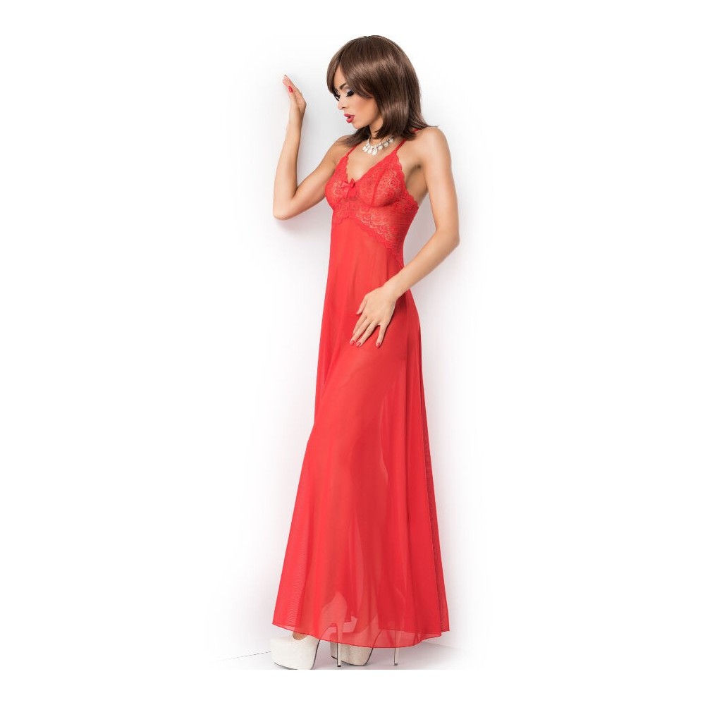 CHILIROSE - CR 3883 BABYDOLL LONG ROUGE S/M