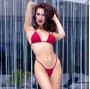 CHILIROSE - CR 4449 CONJUNTO BIQUINI VERMELHO S/M