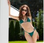 CHILIROSE - CR 4449 CONJUNTO BIQUINI VERDE S/M