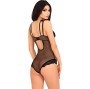 LIVCO CORSETTI FASHION - KREAME LC 90546 CORPS NOIR L/XL