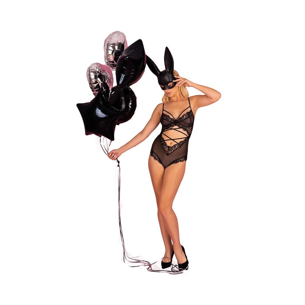 LIVCO CORSETTI FASHION - KYLSSIAM LC 90613 BODY NERO L/XL