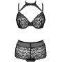 LIVCO CORSETTI FASHION - COLEO LINERA FOR THE SENSES BRA + CALA PRETA