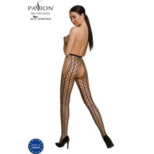 PASSION - COLLEZIONE ECO BODYSTOCKING ECO S007 NERO