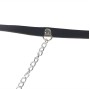 SUBBLIME - CINTURA IN PELLE NERA TAGLIA UNICA