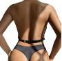 SUBBLIME - CHEST HARNESS WITH BIG RING CHAINS ONE SIZE