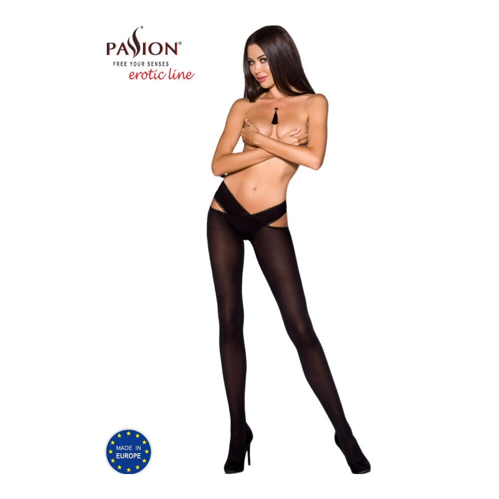 PASSION - COLLANT TIOPEN 005 NERO 1/2 60 DEN