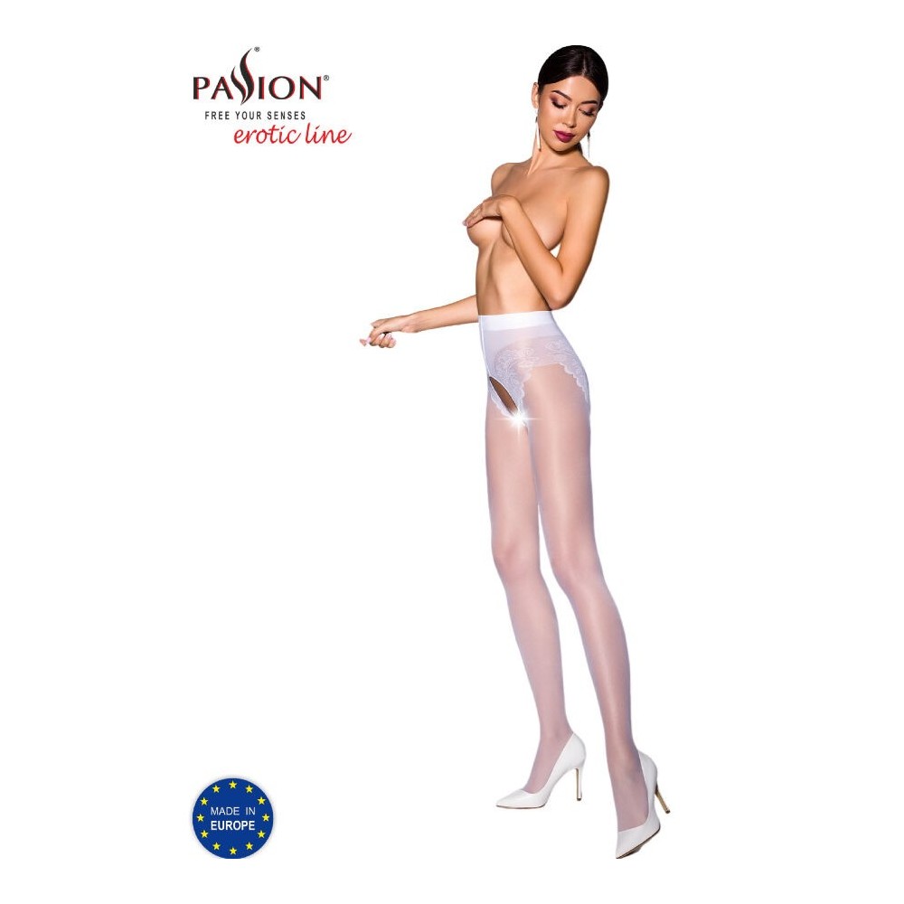 PASSION - TIOPEN 006 COLLANT BLANC 1/2 30 DEN