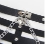 SUBBLIME - KORSETT HARNESS MIT KETTE DETAIL EINE GRÖSSE