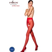 PASSION - COLLANT TIOPEN 007 ROSSO 1/2 20 DEN