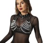 SUBBLIME - SOUTIEN-GORGE HARNAIS ET COLLIER AVEC CHAÎNE S TAILLE UNIQUE