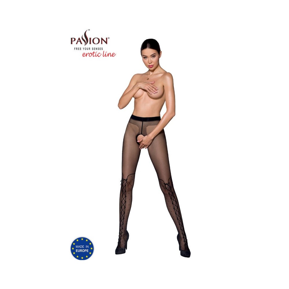 PASSION - TIOPEN 009 BLACK TIGHTS 1/2 20 DEN