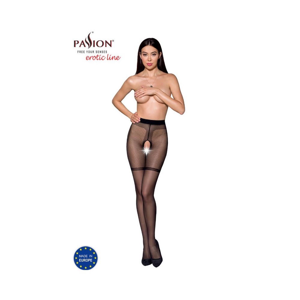 PASSION - TIOPEN 011 BLACK TIGHTS 1/2 20 DEN