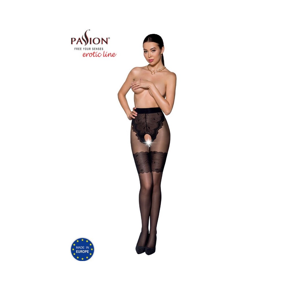 PASSION - TIOPEN 013 BLACK TIGHTS 1/2 20/40 DEN