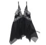 SUBBLIME - BABYDOLL-STOFF TÜLL BRUSTSPITZE S/M