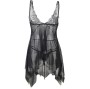 SUBBLIME - BABYDOLL FABRIC TULLE CHEST LACE S/M