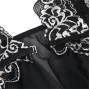 SUBBLIME - BABYDOLL FABRIC TULLE CHEST LACE L/XL