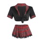SUBBLIME - COSTUME SEXY SCUOLA CON TOP S/M