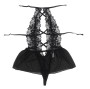 SUBBLIME - TEDDY HALTER NECK DOS NU DENTELLE NOIR L/XL