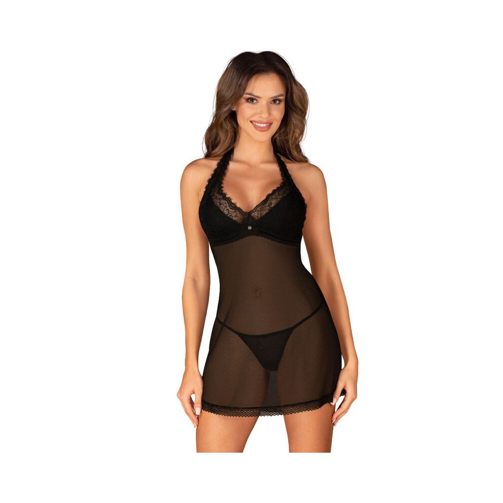 OBSESSIVE - CHEMISE MEDILLA E TANGA XS/S