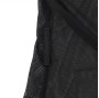 SUBBLIME - ROBE DE TECIDO TRANSPARENTE COM DETALHE DE RENDA PRETO S/M