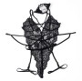 SUBBLIME - LACE BODY POLICE COSTUME BLACK S/M