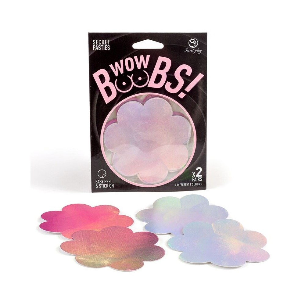 SECRET PLAY- WOW SEINS! COUVRE-MAMETAUX FLEURS