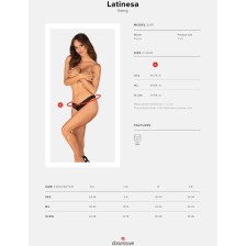 OBSESSIVE - LATINESA CROTCHLESS TANGA M/L