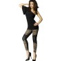 CHILIROSE - LEGGINS CR 3390 NERO E LEOPARDO S/M