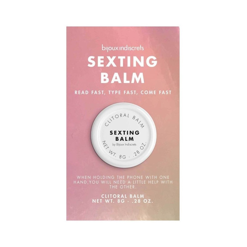 BIJOUX INDISCRETS - CLITHERAPY BALSAM CLITORIS SEXTING BALM