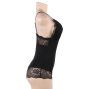 SUBBLIME - ORSACCHIOTTO CON DETTAGLI IN PIZZO FLOREALE NERO S/M