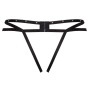 LIVCO CORSETTI FASHION - NOMADE TANGA SEM CROTCHLESS PRETO