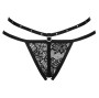 LIVCO CORSETTI FASHION - NOMADE TANGA MIT SCHRITTFREIEN SCHWARZ