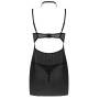 LIVCO CORSETTI FASHION - SET BINELLA BABYDOLL + PERIZOMA NERO