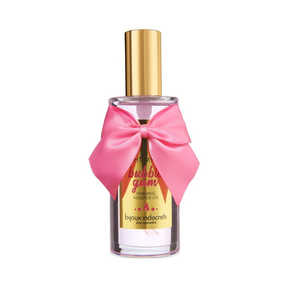 BIJOUX - INDISCRETS LIGHT MY FIRE MASSAGE OIL HEAT EFFECT GUM FLAVOR