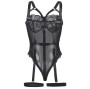 SUBBLIME - ORSACCHIOTTO CON DETTAGLIO REGGERIZZATO SUL PETTO NERO L/XL