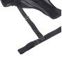 SUBBLIME - TEDDY MIT STRUMPFBAND-DETAIL BRUST SCHWARZ L/XL