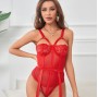 SUBBLIME - TEDDY COM ALA LIGA DETALHE PEITO VERMELHO S/M