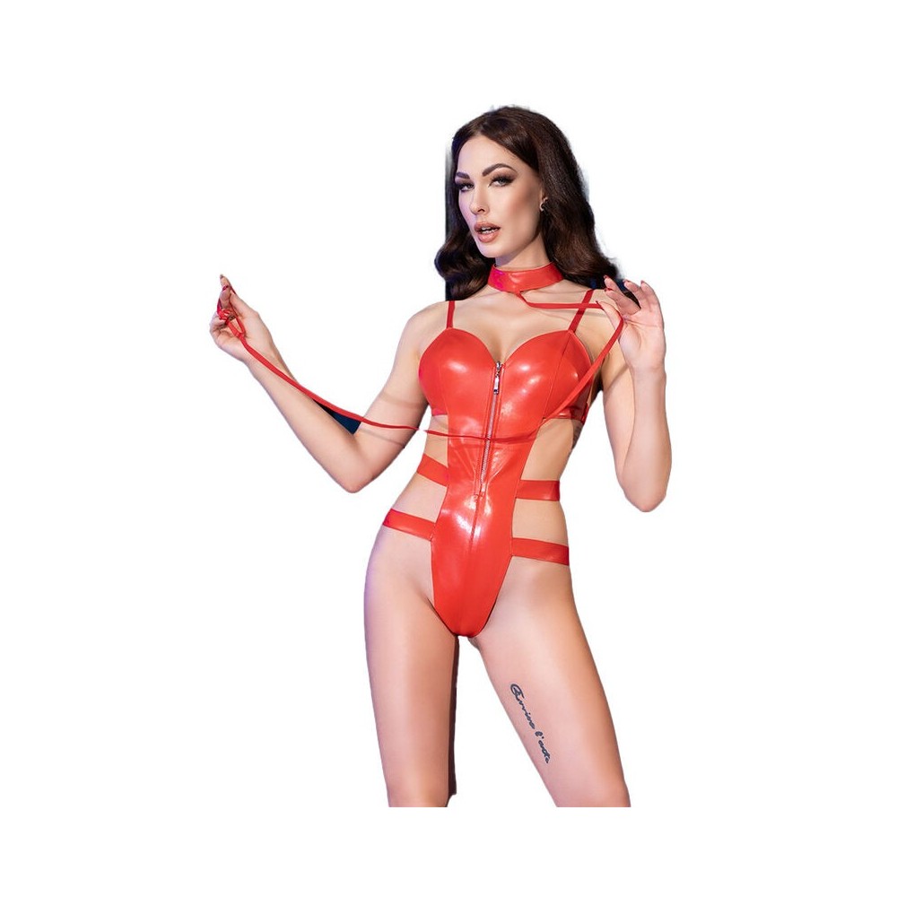 CHILIROSE - BODY CR 4474 ROSSO S/M