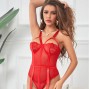 SUBBLIME - TEDDY COM ALA LIGA DETALHE PEITO VERMELHO S/M